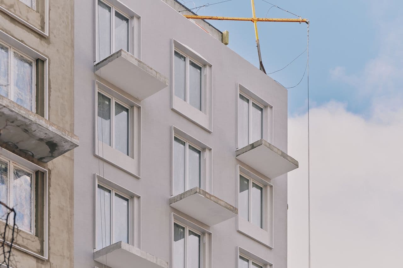 Вышка-зеленый квартал на горе